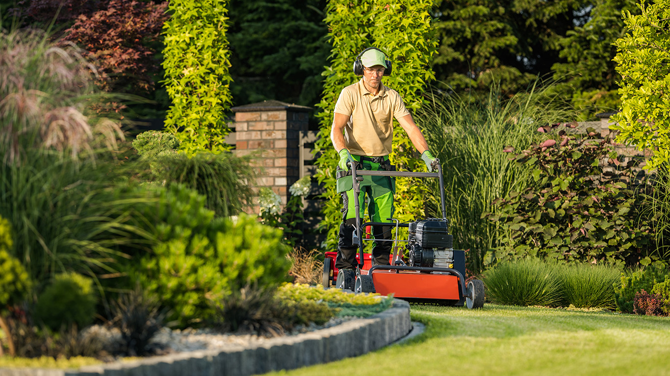 lawn mowing